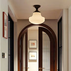 Yolaria Glass Ceiling Lamp-Moonnatur