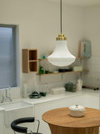 Bromelia Glass Pendant Light-Moonnatur