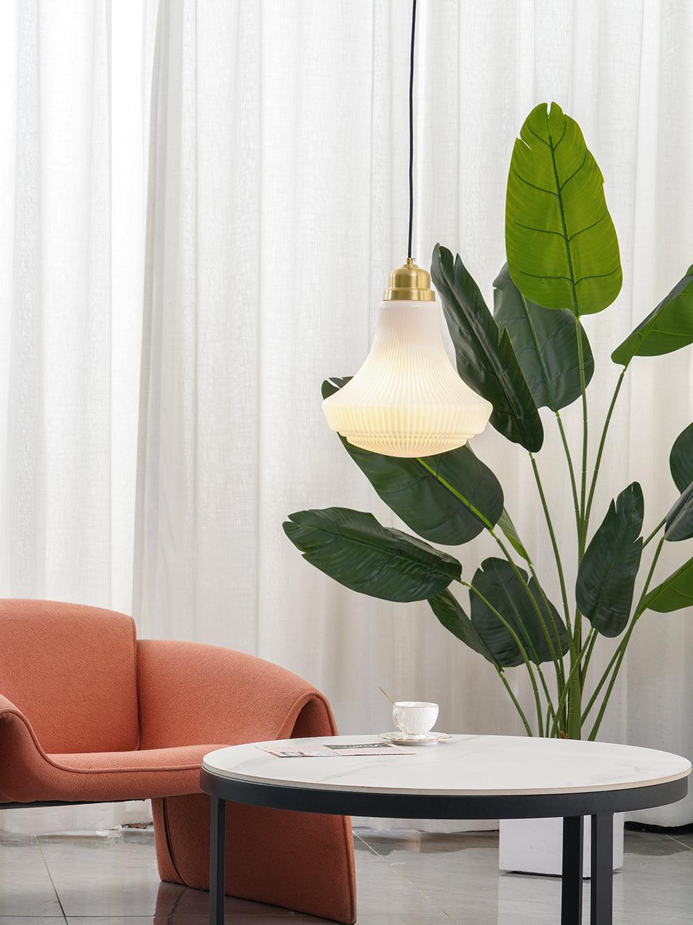 Bromelia Glass Pendant Light-Moonnatur