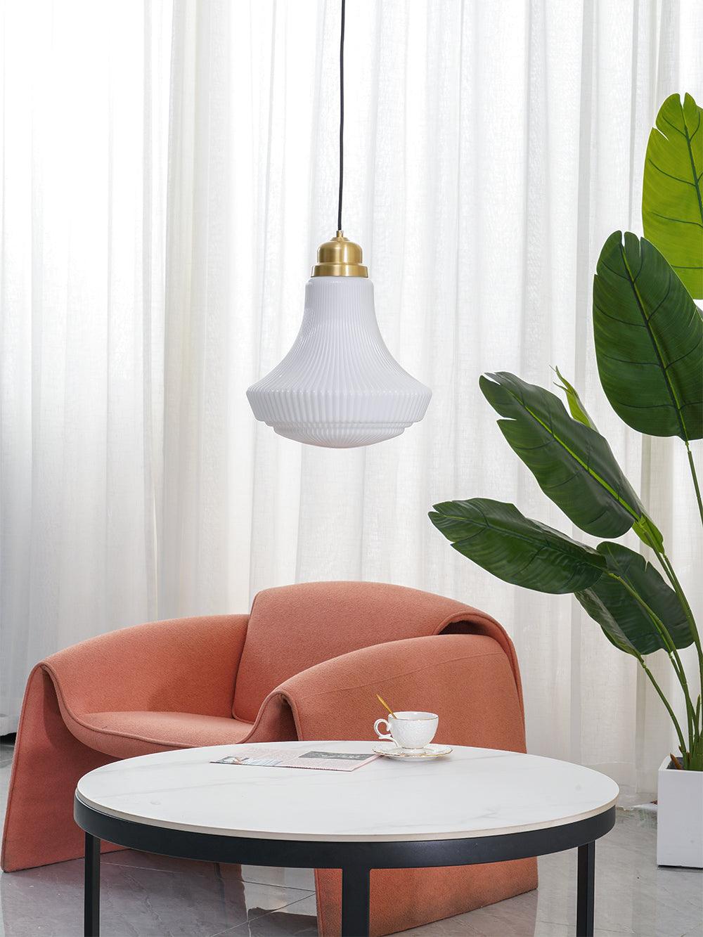 Bromelia Glass Pendant Light-Moonnatur