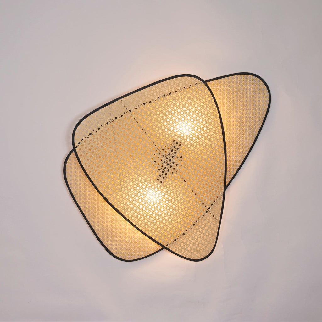 Jorrenora Bamboo Wall Light-Moonnatur