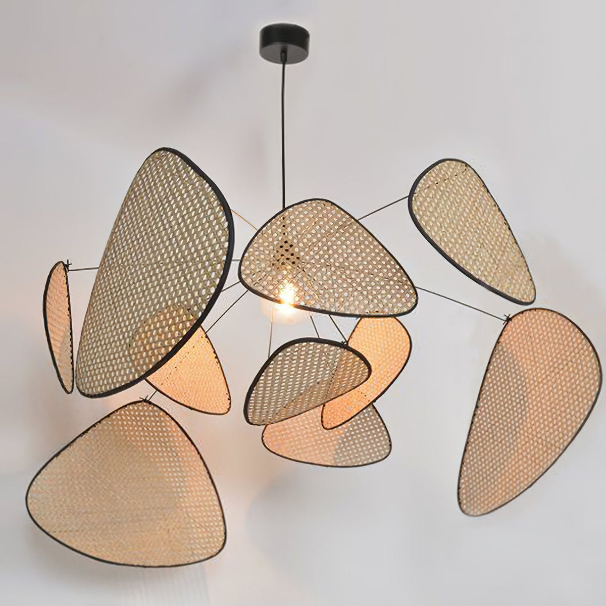 Pirella Bamboo Chandelier-Moonnatur