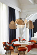 Pirella Bamboo Chandelier-Moonnatur