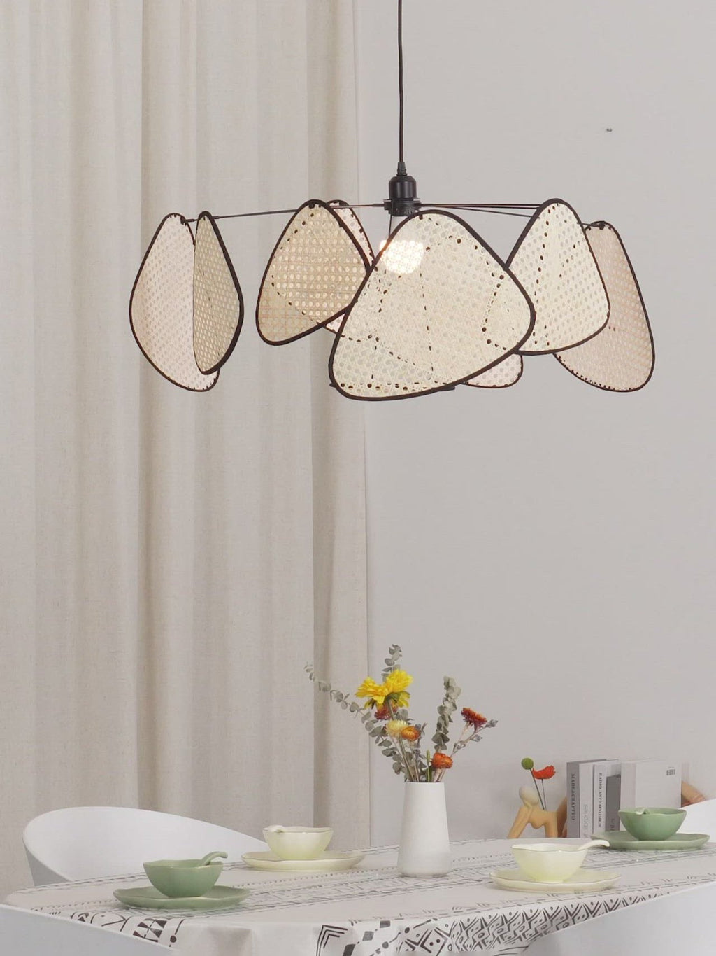 Pirella Bamboo Chandelier-Moonnatur