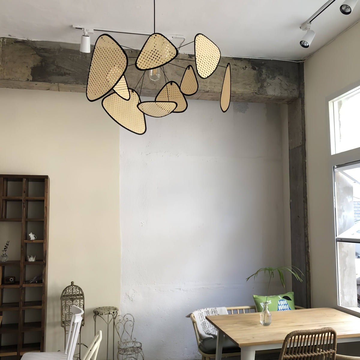 Pirella Bamboo Chandelier-Moonnatur