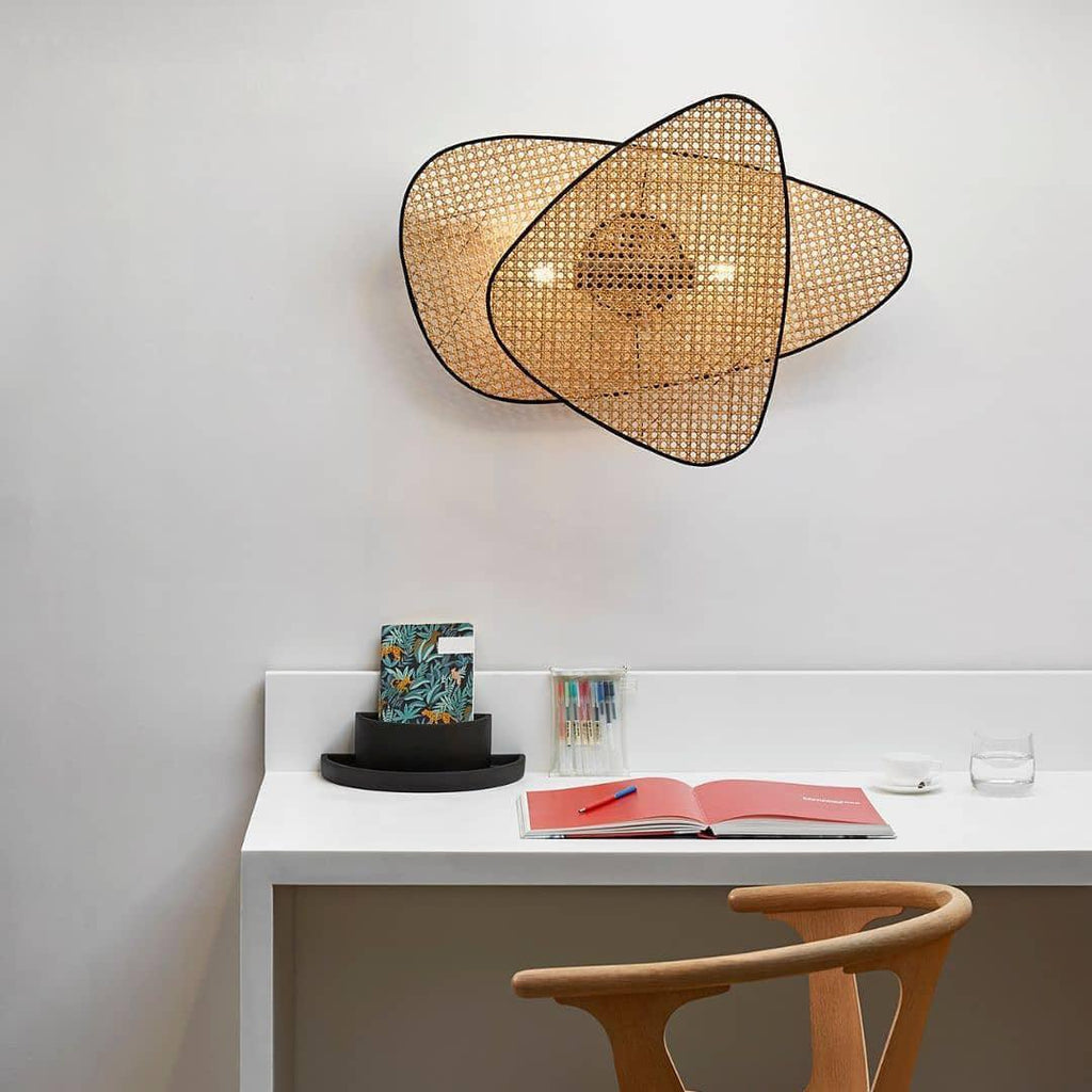 Jorrenora Bamboo Wall Light-Moonnatur