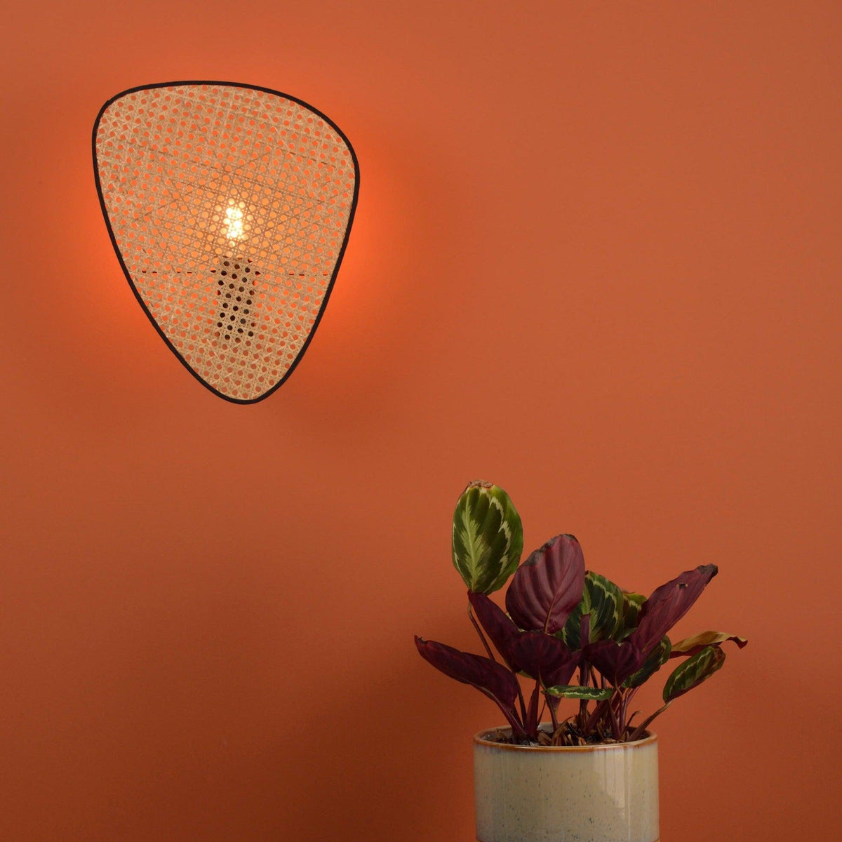 Jorrenora Bamboo Wall Light-Moonnatur