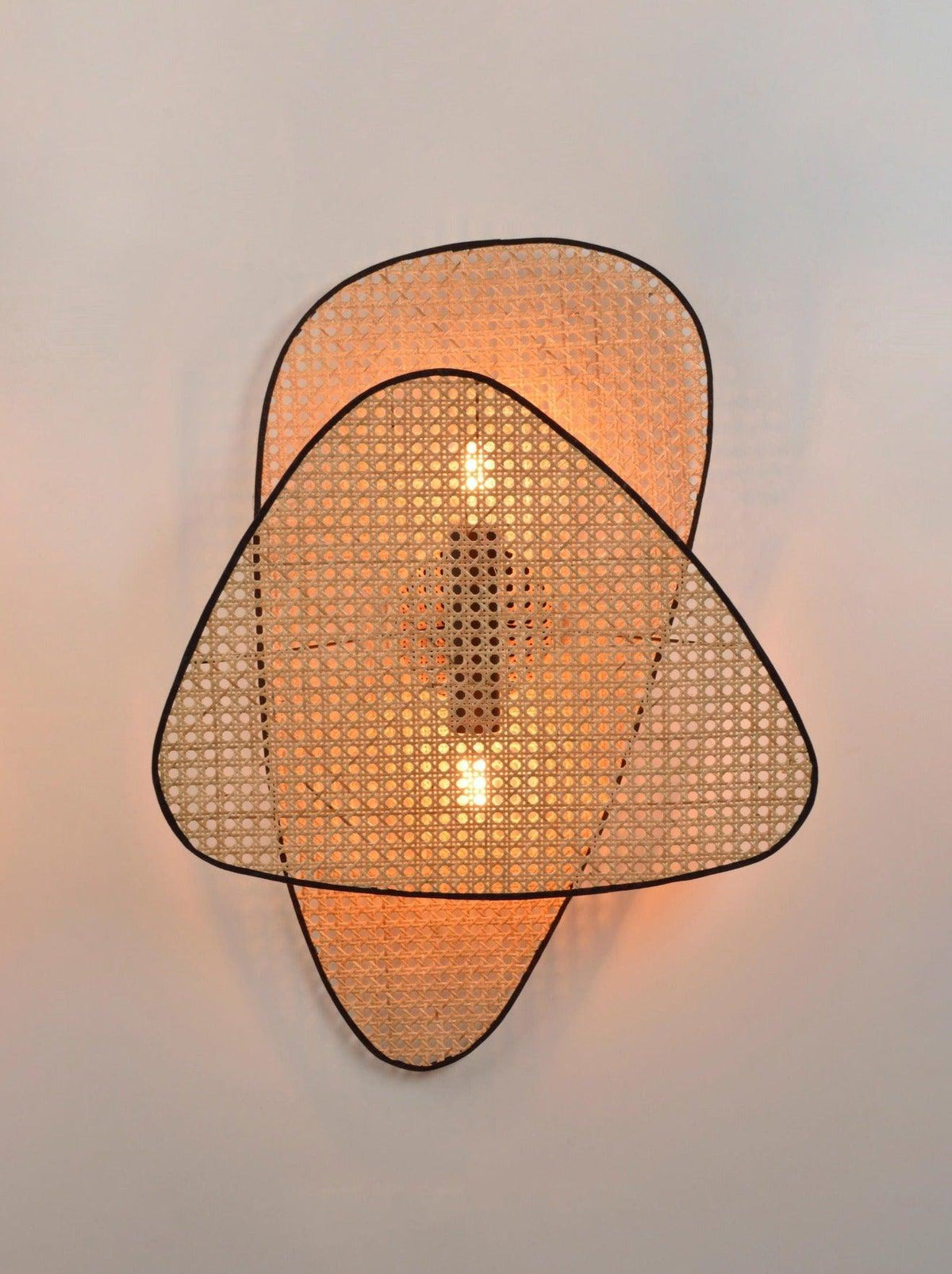 Jorrenora Bamboo Wall Light-Moonnatur