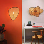 Jorrenora Bamboo Wall Light-Moonnatur