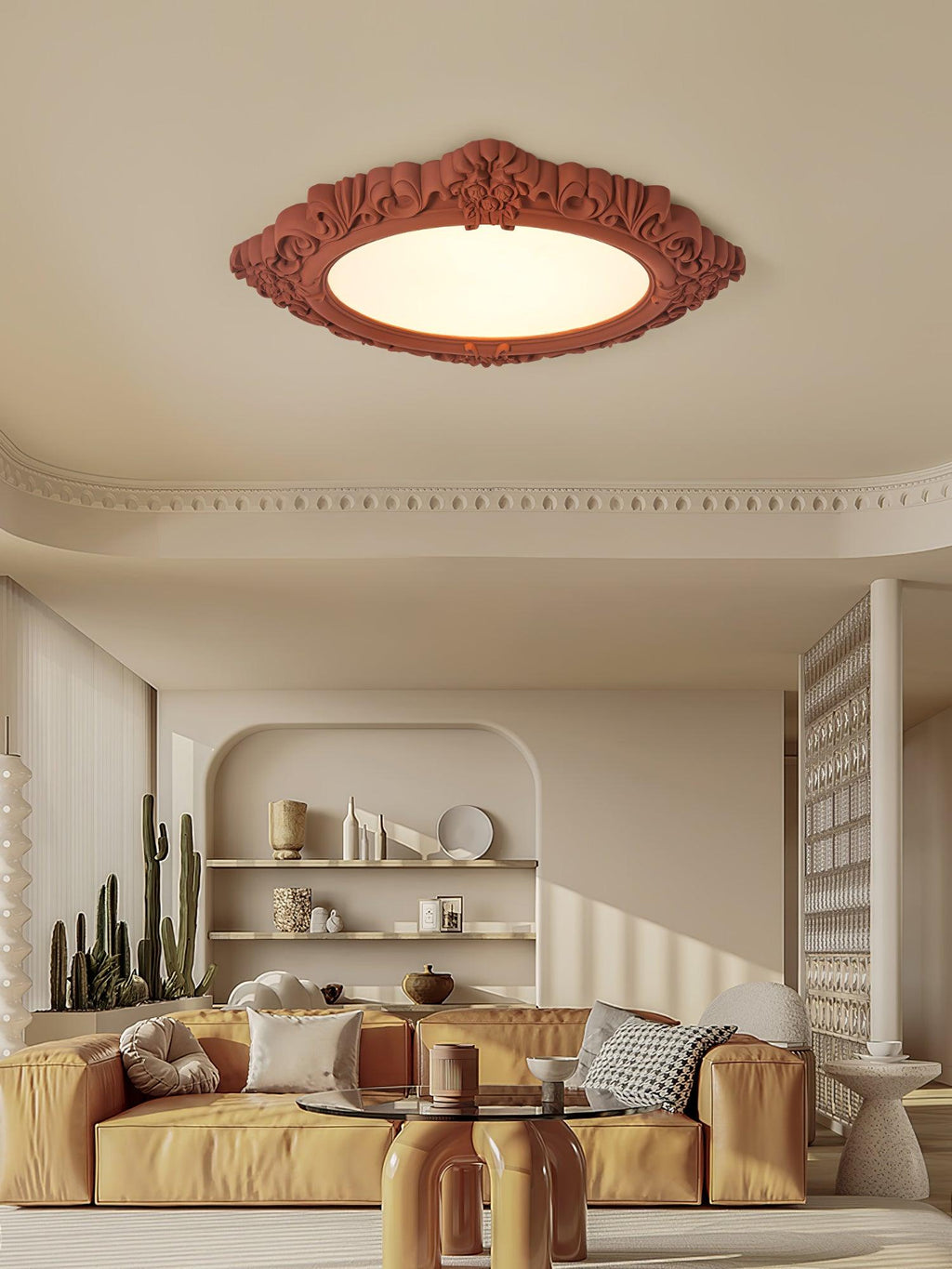 Ravelia Resin Ceiling Light-Moonnatur