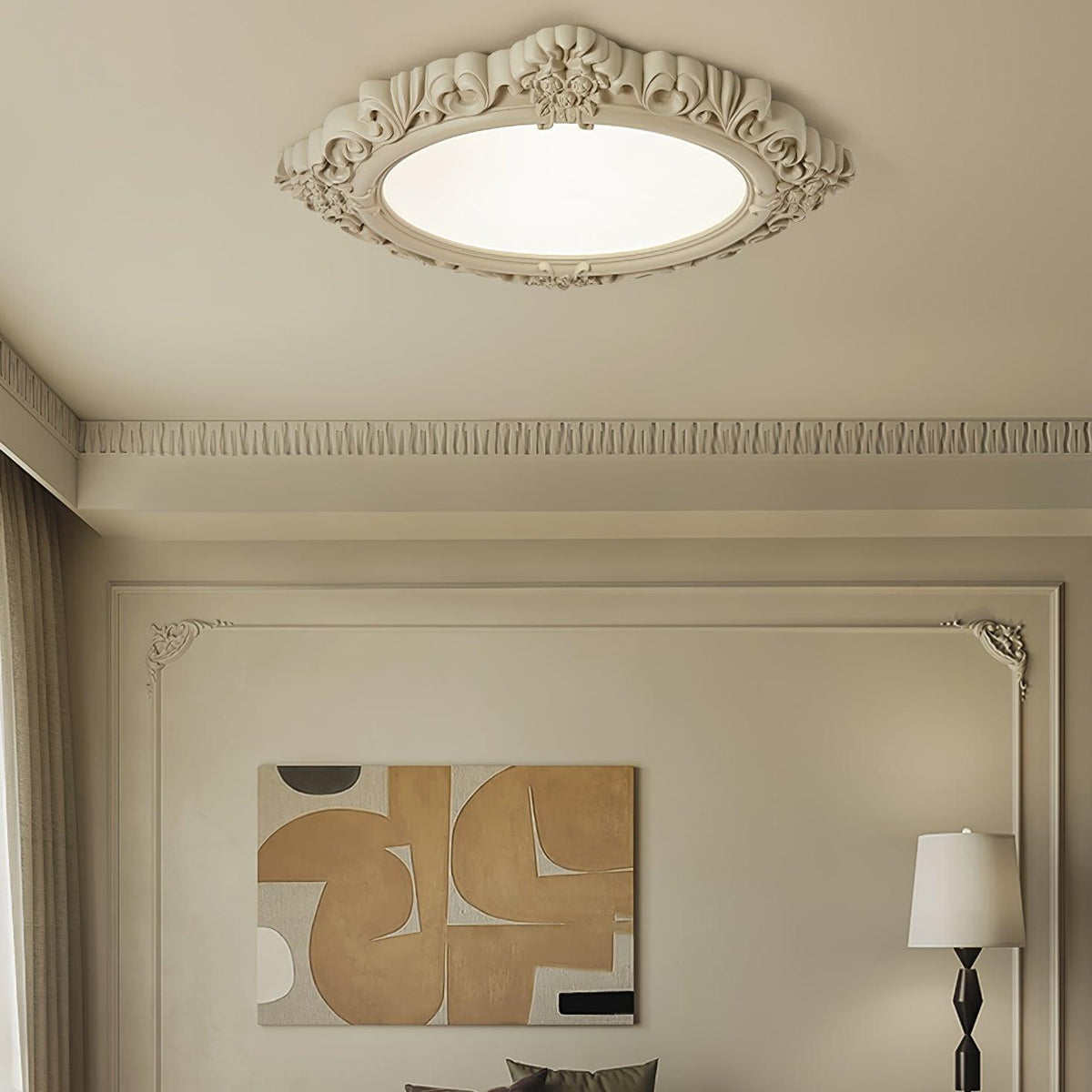 Ravelia Resin Ceiling Light-Moonnatur