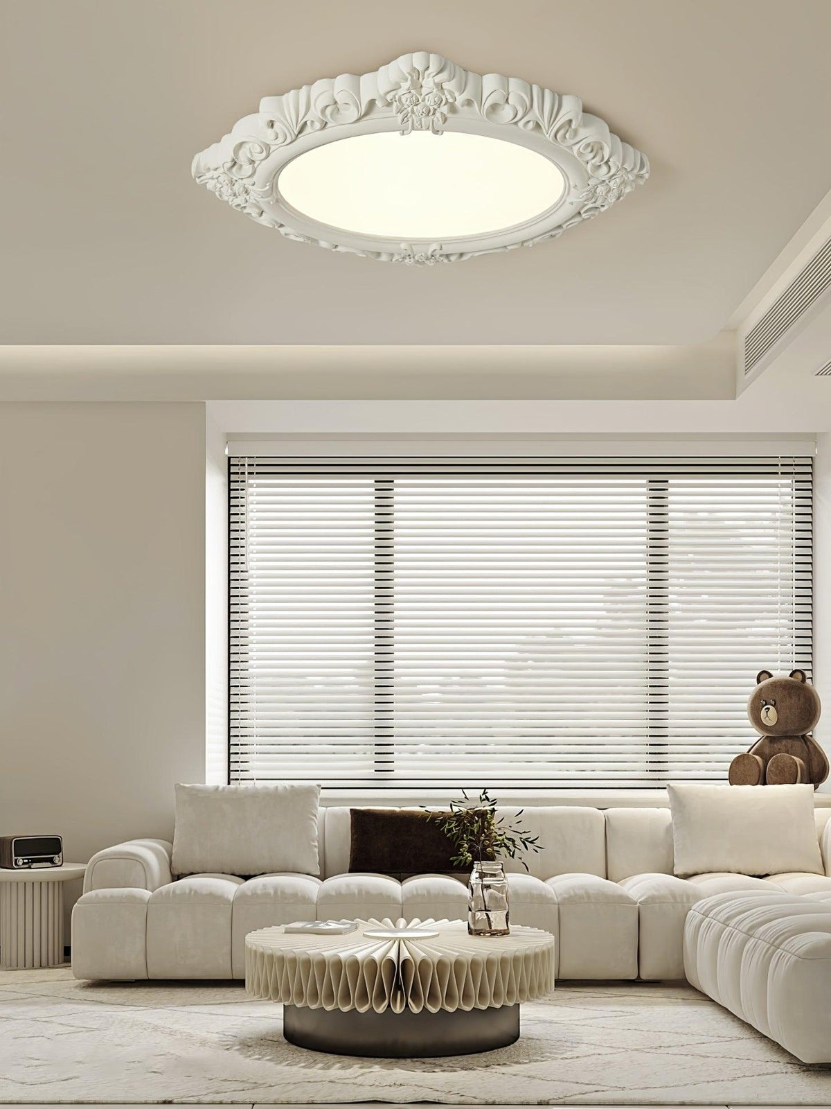 Ravelia Resin Ceiling Light-Moonnatur