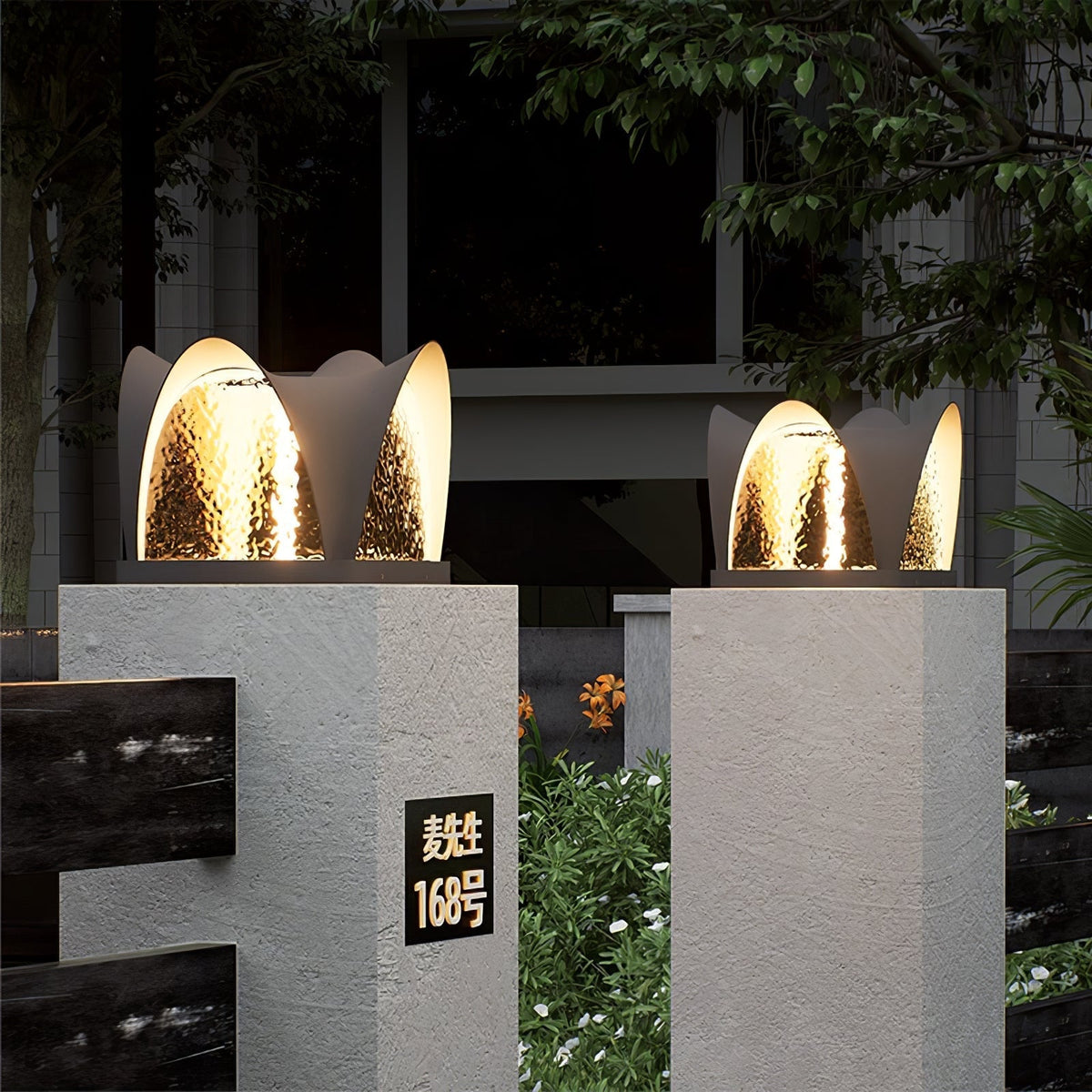 Baldenmoss Acrylic Outdoor Light-Moonnatur