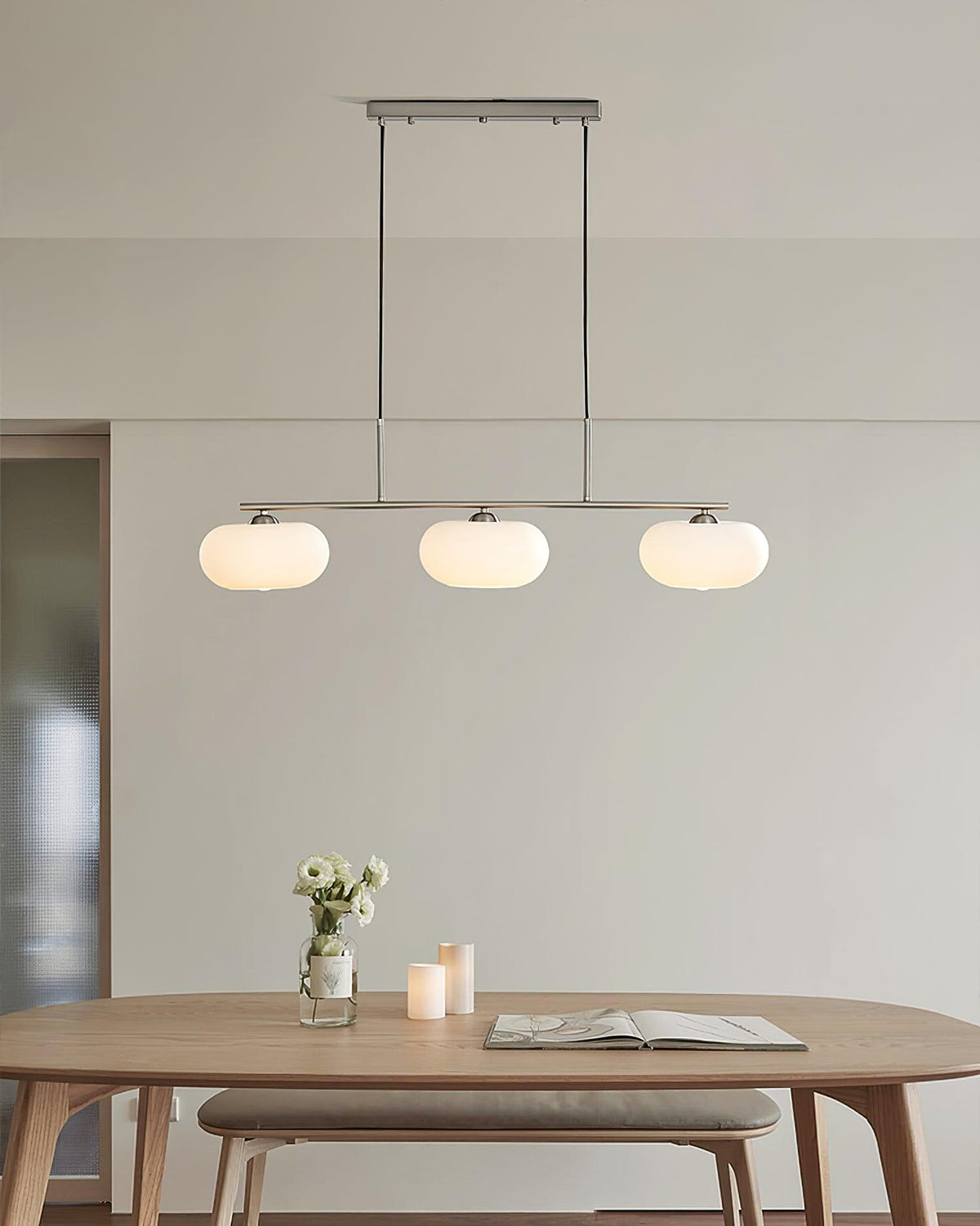 Xevoria Glass Pendant Lamp-Moonnatur