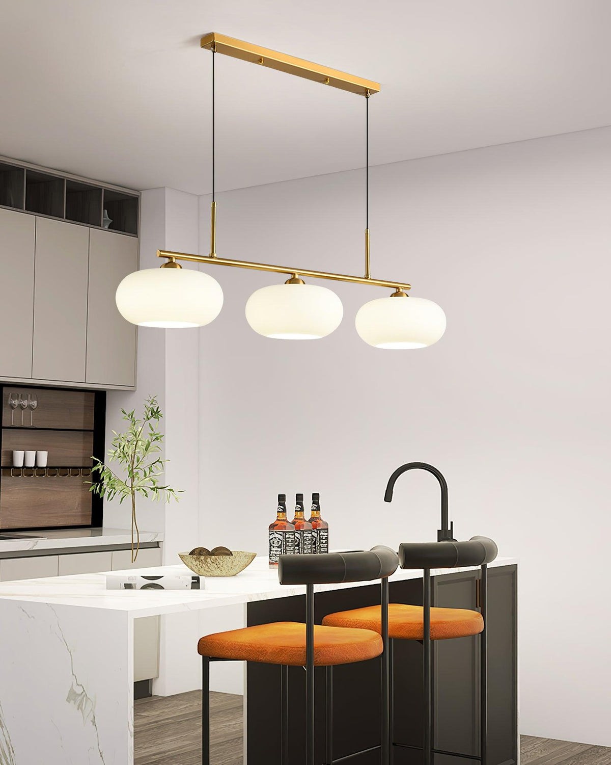 Xevoria Glass Pendant Lamp-Moonnatur