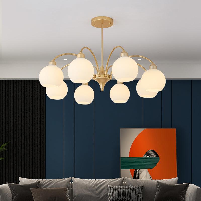 Rivenenna Glass Chandelier-Moonnatur