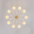 Rivenenna Glass Chandelier-Moonnatur