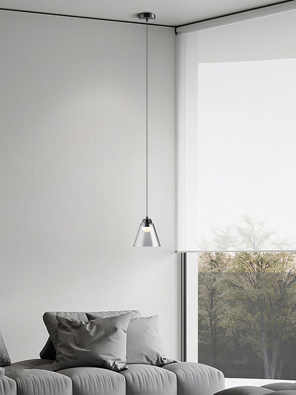Redrenina Glass Pendant Light-Moonnatur