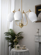 Briamere Ceramic Chandelier-Moonnatur