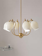 Briamere Ceramic Chandelier-Moonnatur