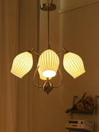 Briamere Ceramic Chandelier-Moonnatur
