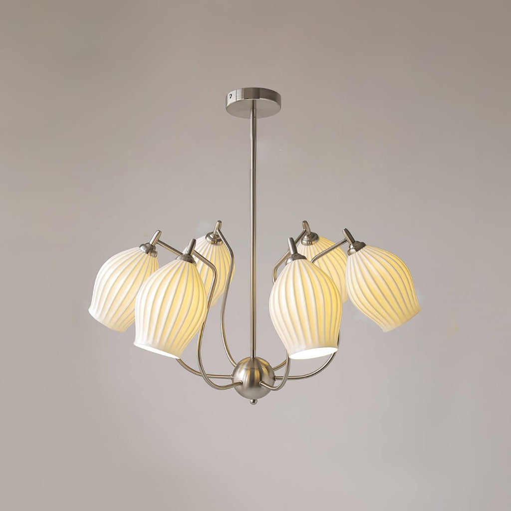 Briamere Ceramic Chandelier-Moonnatur