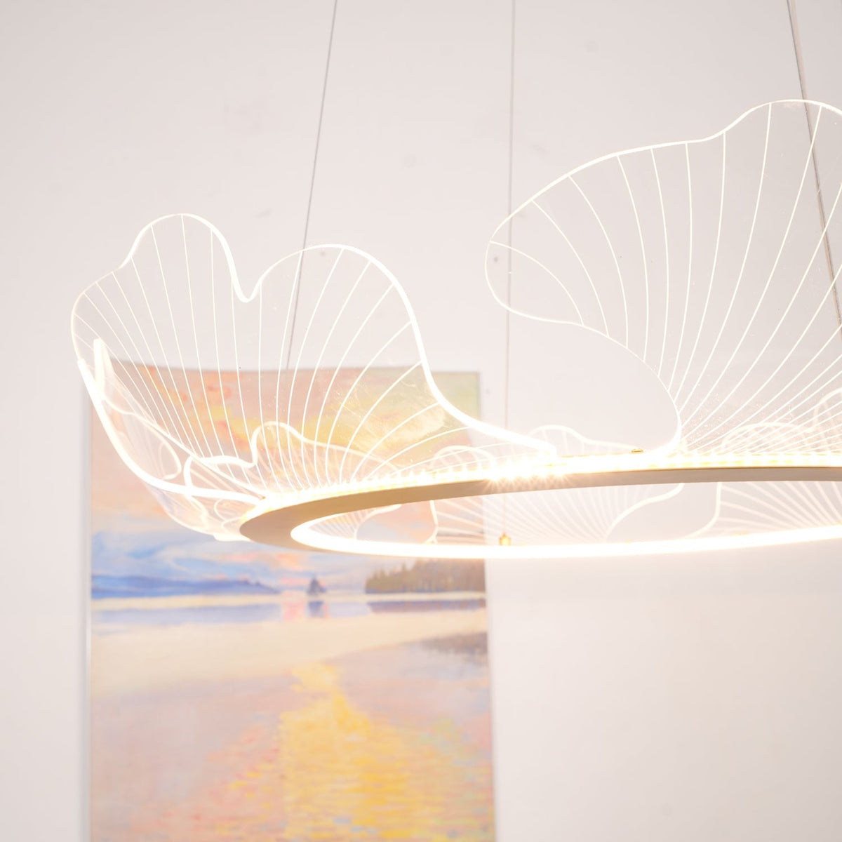 Selvenwren Acrylic Pendant Light-Moonnatur