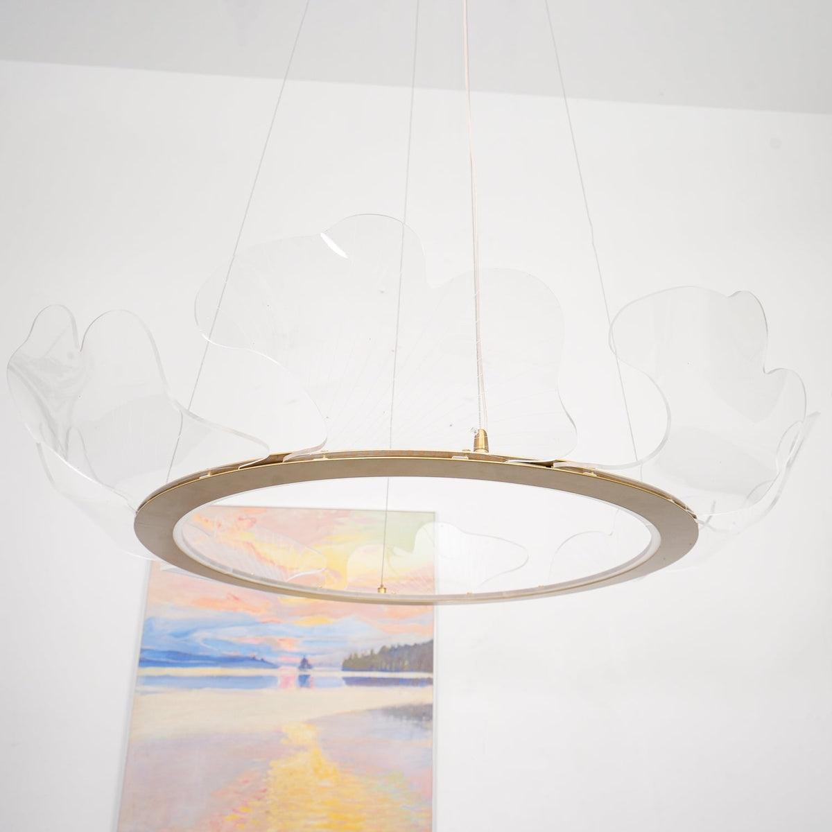 Selvenwren Acrylic Pendant Light-Moonnatur