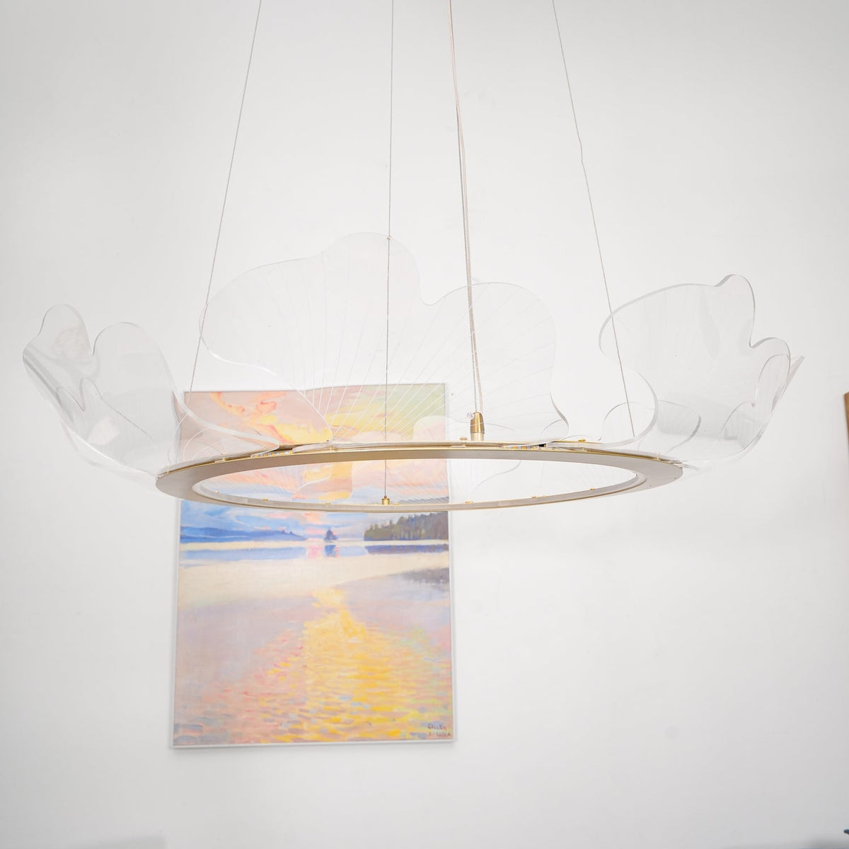 Selvenwren Acrylic Pendant Light-Moonnatur