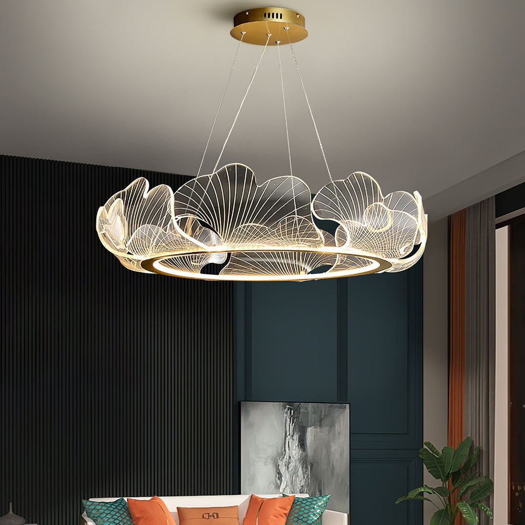 Selvenwren Acrylic Pendant Light-Moonnatur