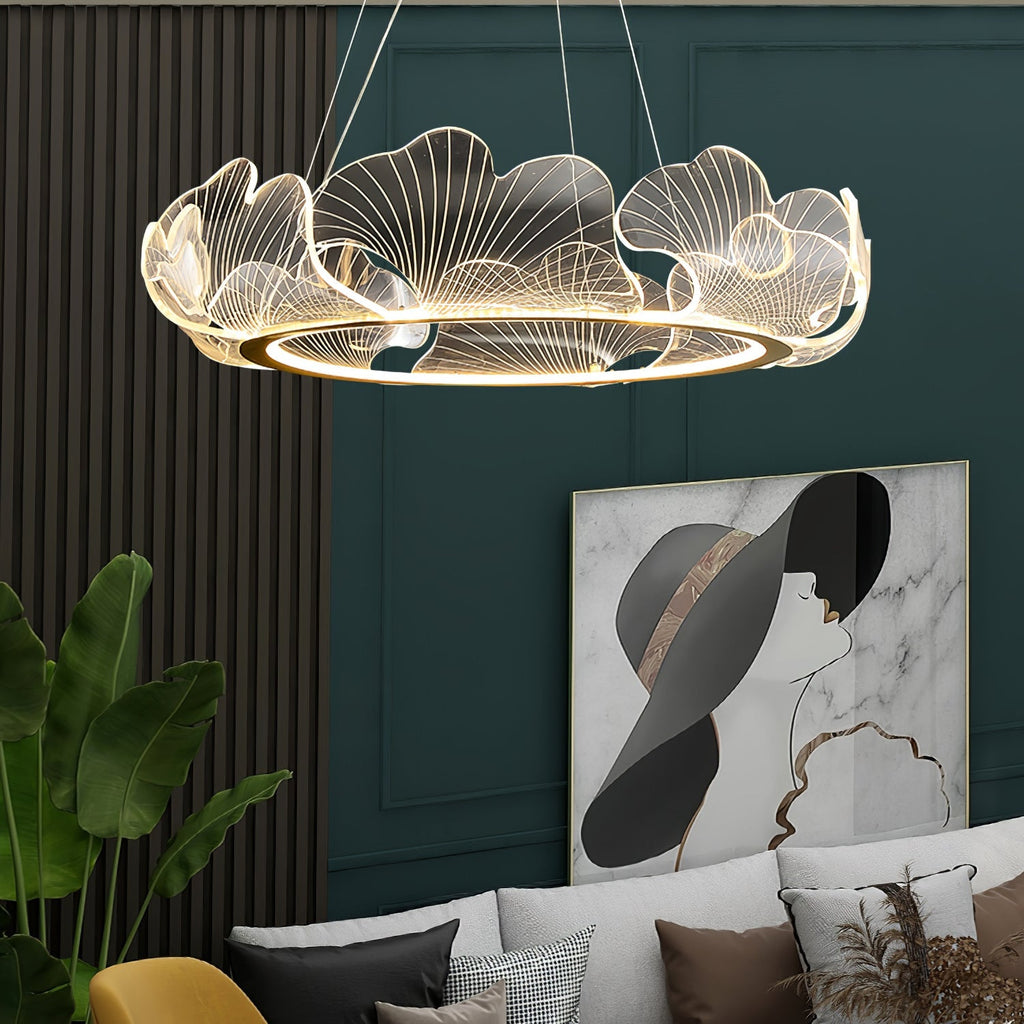 Selvenwren Acrylic Pendant Light-Moonnatur