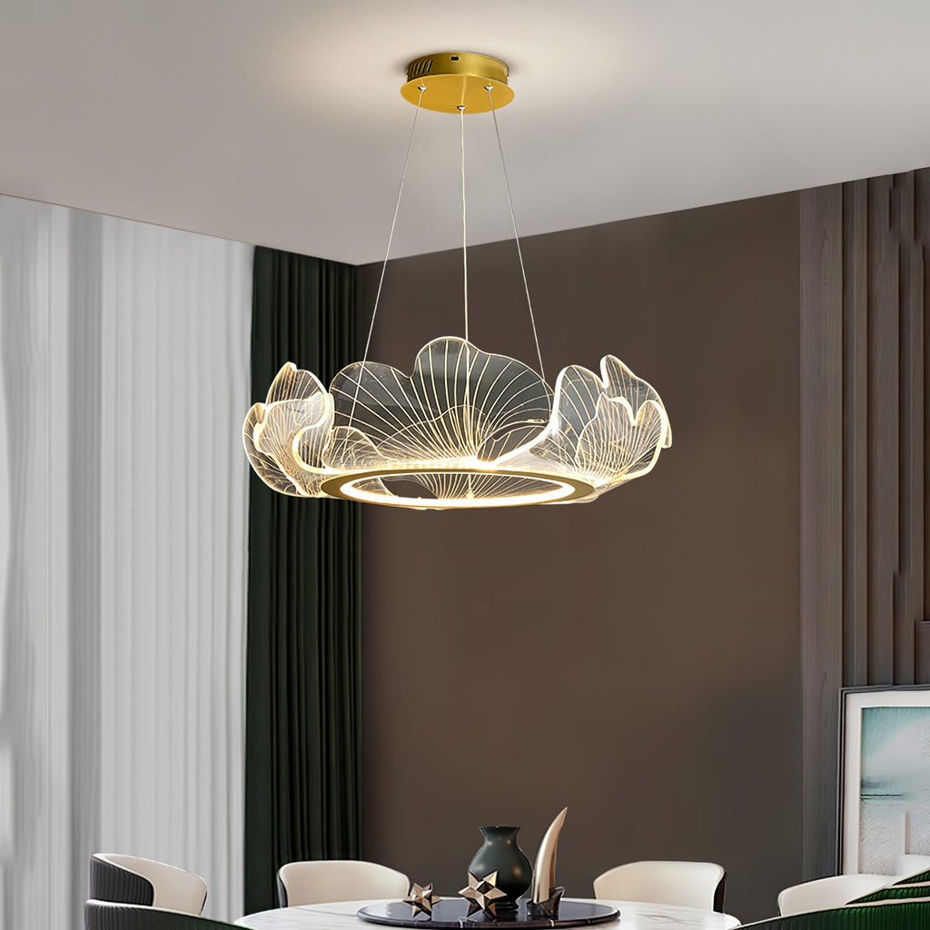 Selvenwren Acrylic Pendant Light-Moonnatur