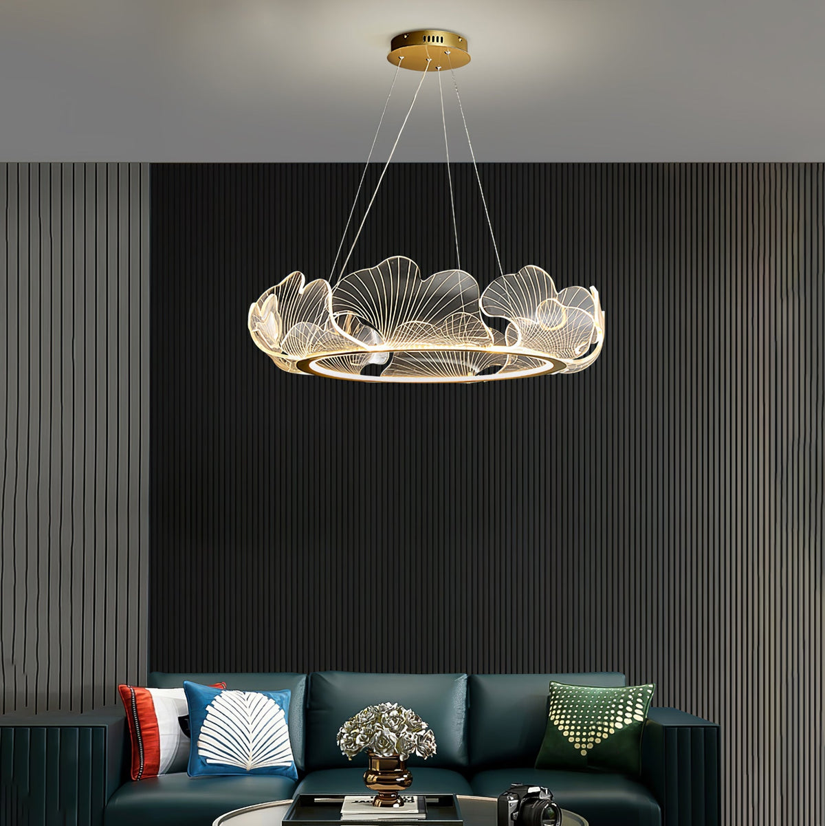 Selvenwren Acrylic Pendant Light-Moonnatur