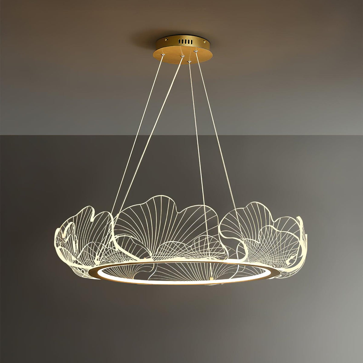 Selvenwren Acrylic Pendant Light-Moonnatur
