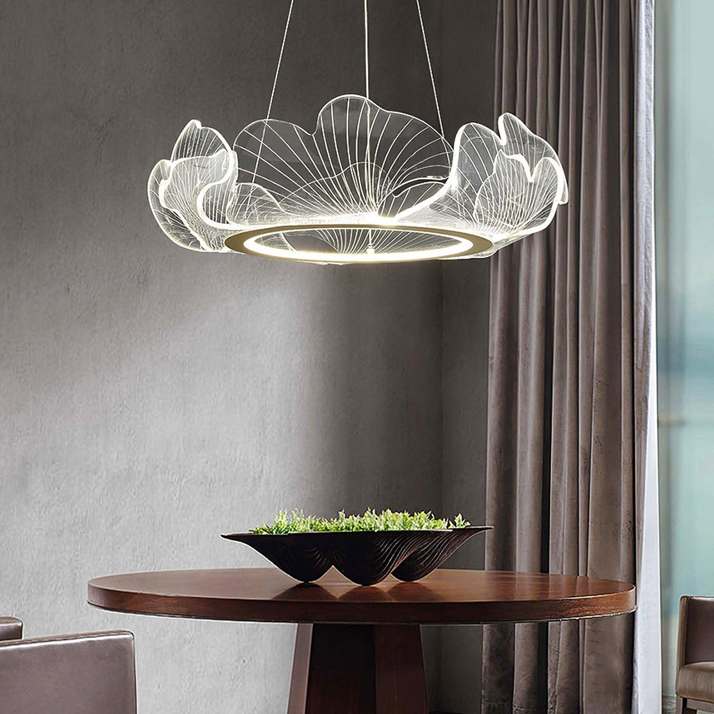 Selvenwren Acrylic Pendant Light-Moonnatur