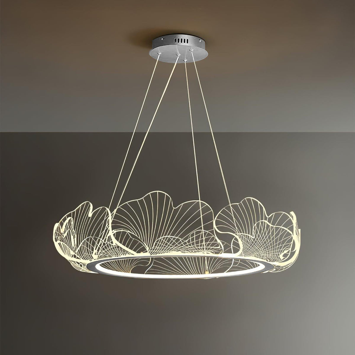 Selvenwren Acrylic Pendant Light-Moonnatur
