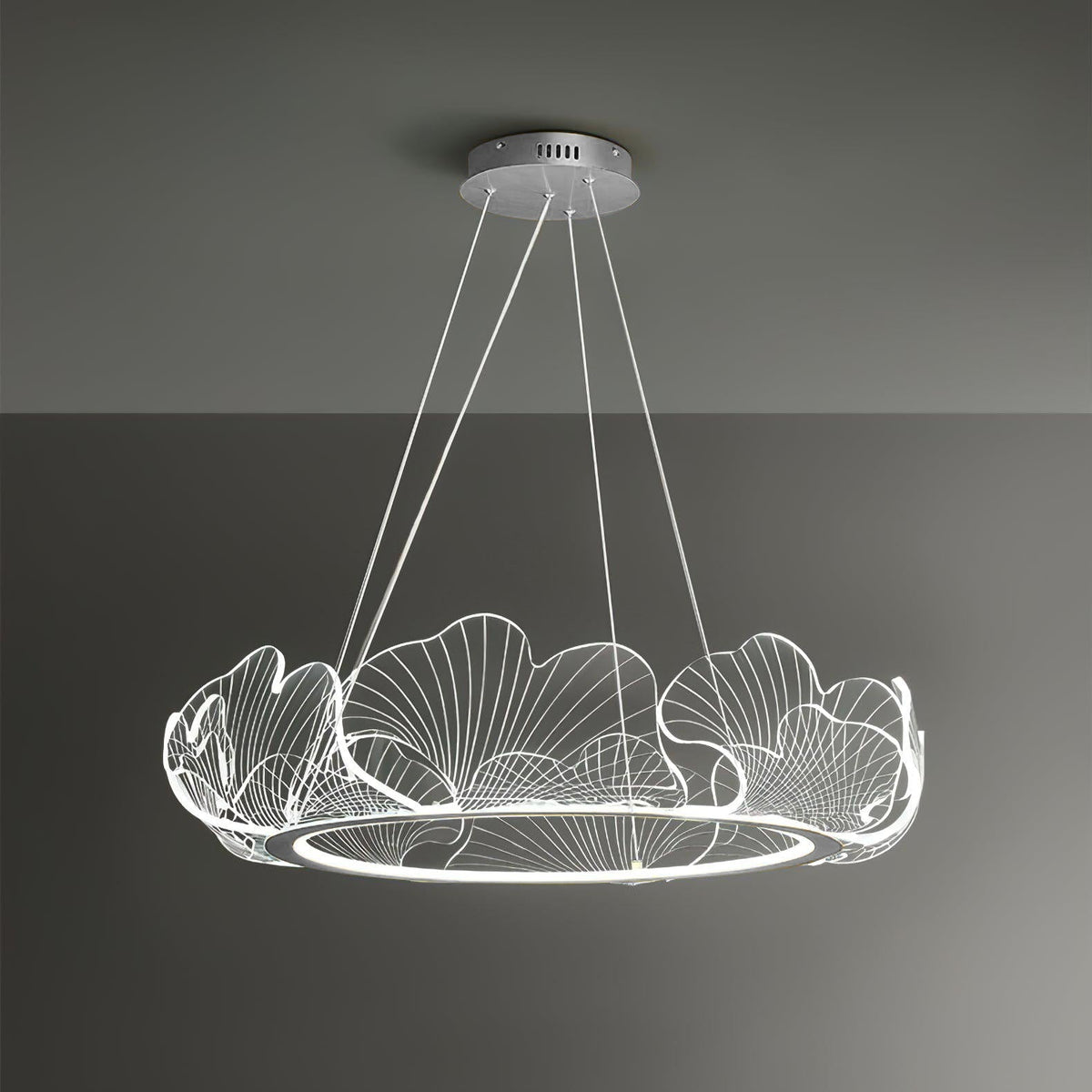 Selvenwren Acrylic Pendant Light-Moonnatur