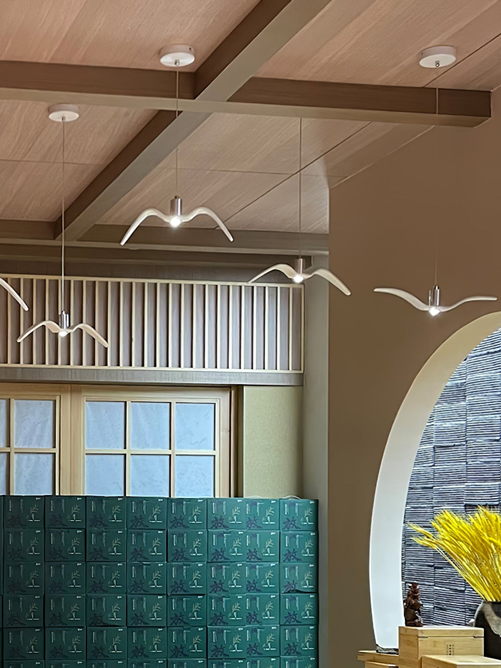 Nivora Resin Pendant Lamp-Moonnatur