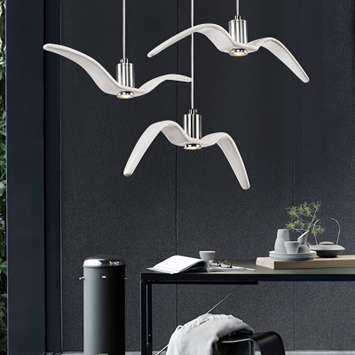 Nivora Resin Pendant Lamp-Moonnatur