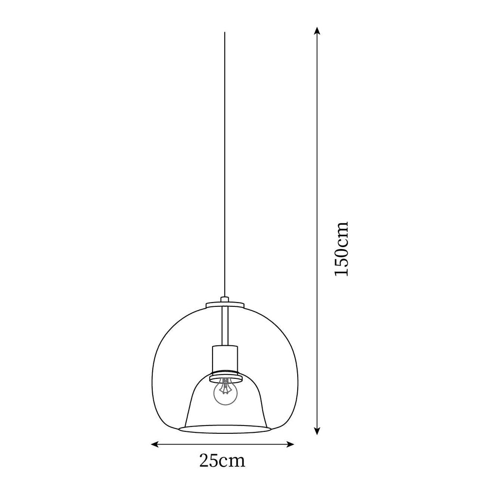 Fendelelyn Glass Pendant Light-Moonnatur