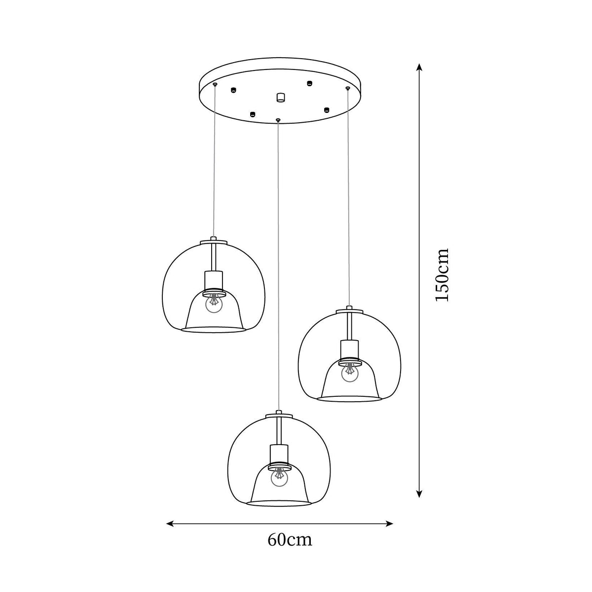 Fendelelyn Glass Pendant Light-Moonnatur