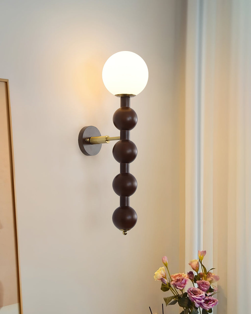 Corenonna Wood Wall Light-Moonnatur