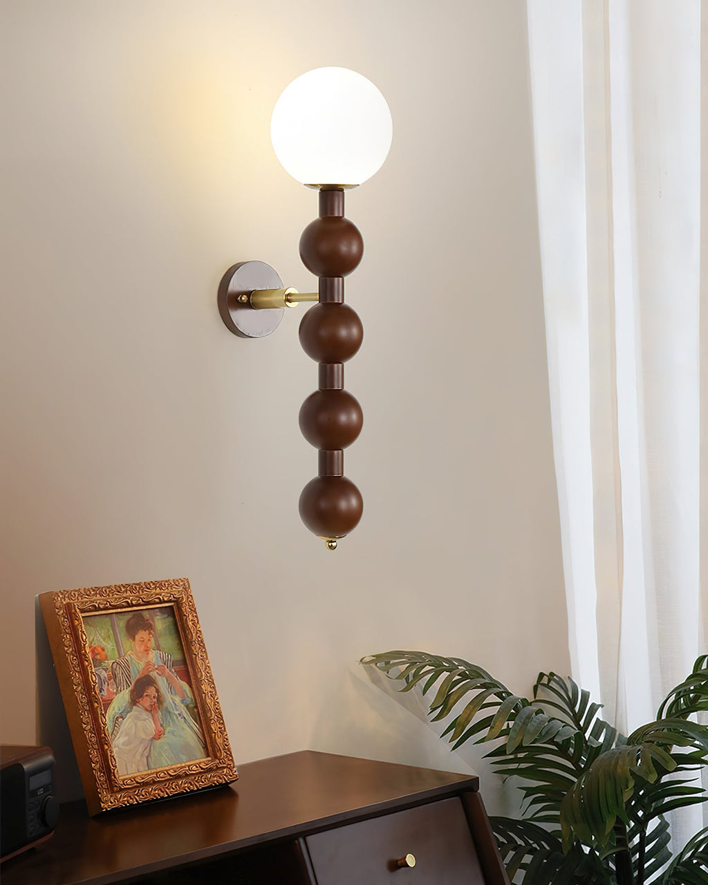 Corenonna Wood Wall Light-Moonnatur
