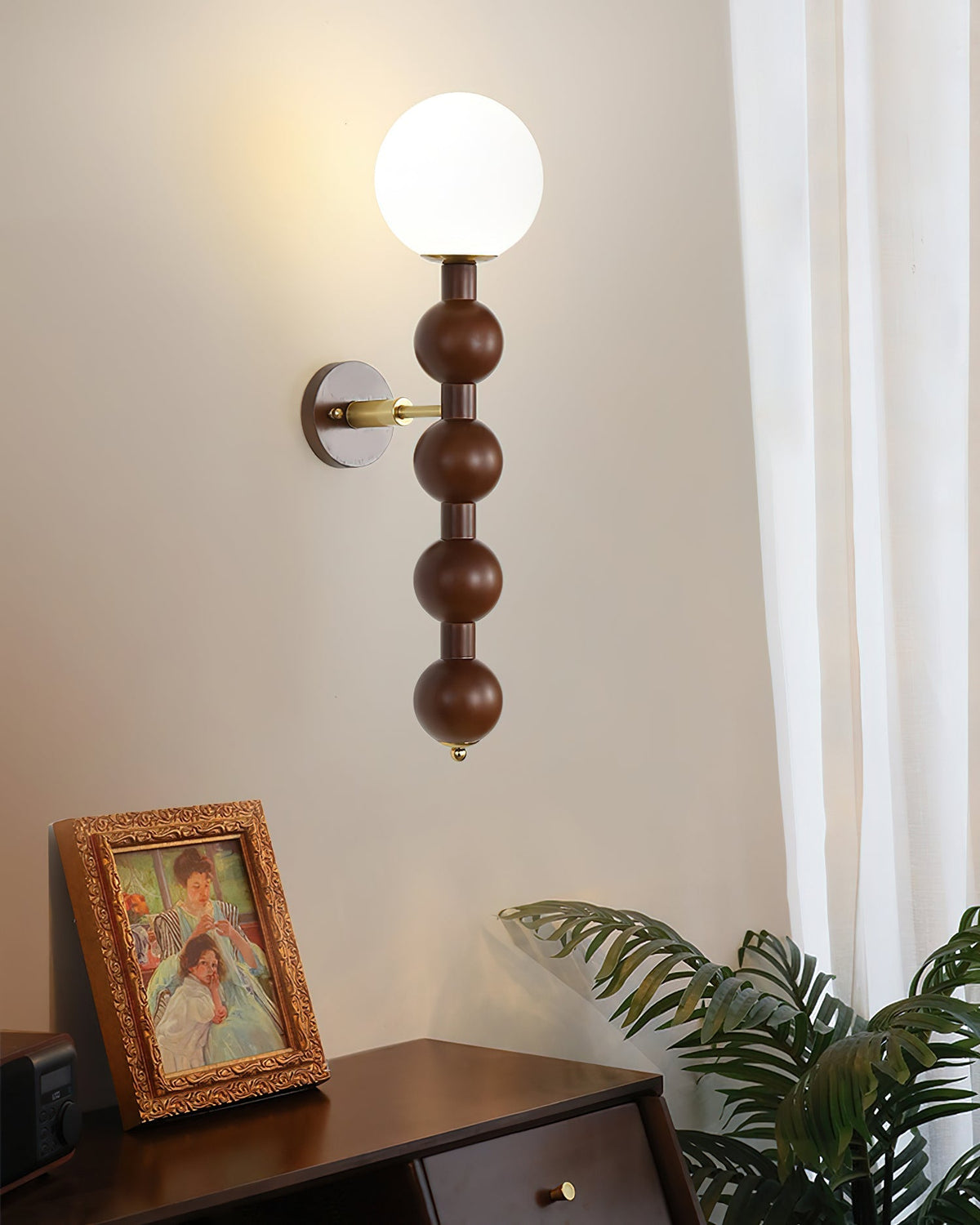 Corenonna Wood Wall Light-Moonnatur