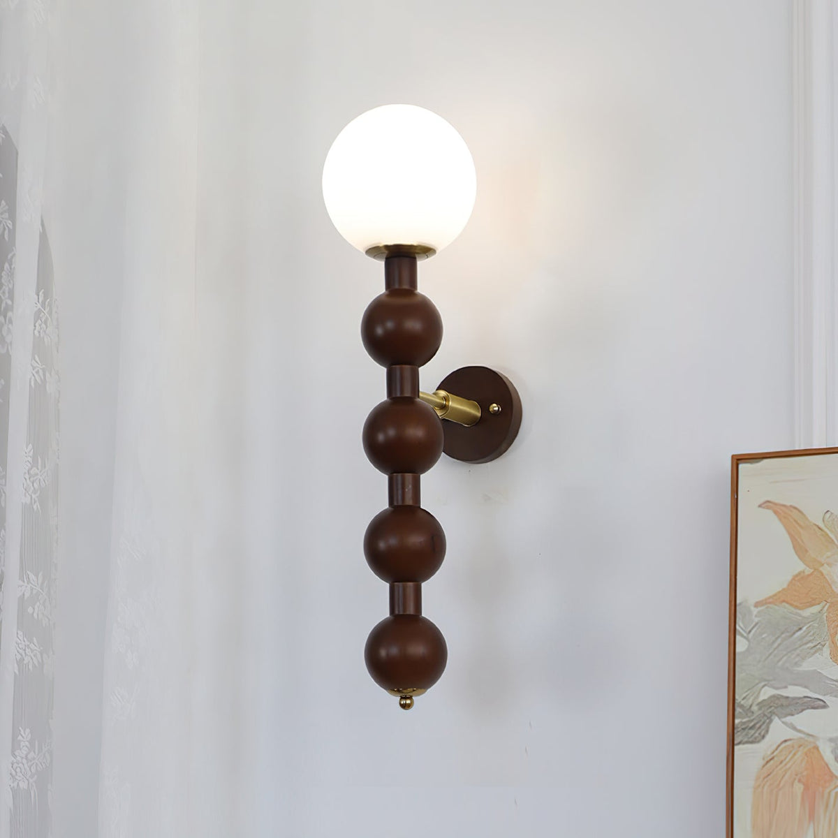 Corenonna Wood Wall Light-Moonnatur