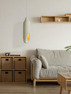Waveria Polystyrene Pendant Light-Moonnatur