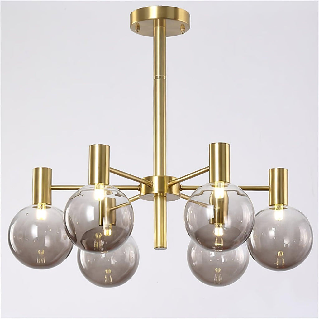 Elowia Glass Chandelier-Moonnatur