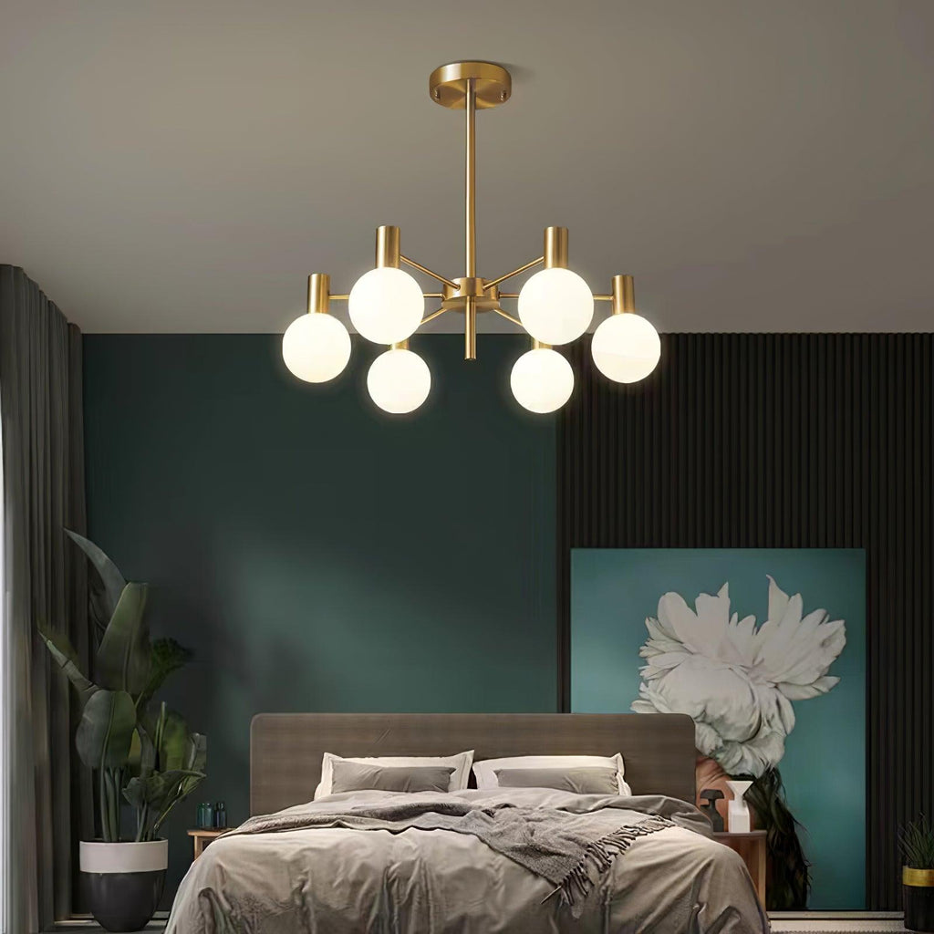 Elowia Glass Chandelier-Moonnatur