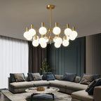 Elowia Glass Chandelier-Moonnatur