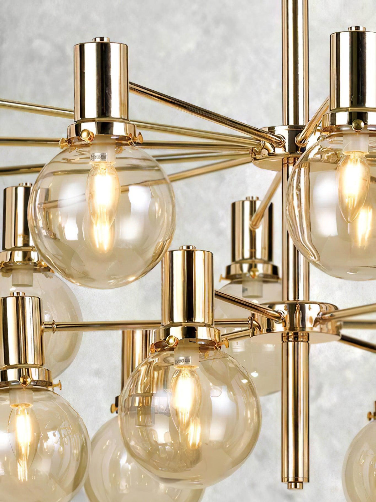 Elowia Glass Chandelier-Moonnatur